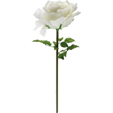 1 Pezzo Rosa Gigante Artificiale Decorazione Casa Bianca 136 cm (1/3)