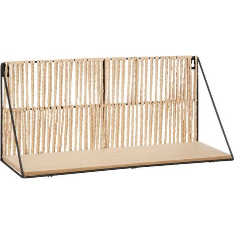 Étagère Murale Design "Cosy" 48cm Beige (1/2)