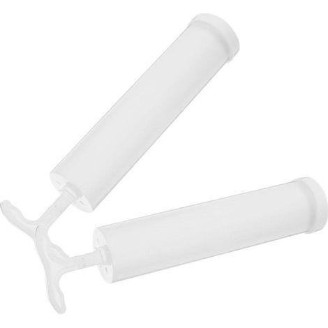 Pompe à vide manuelle pour sacs de rangement - Compression efficace - Lot de 2 pompes à main portables-AquaForge