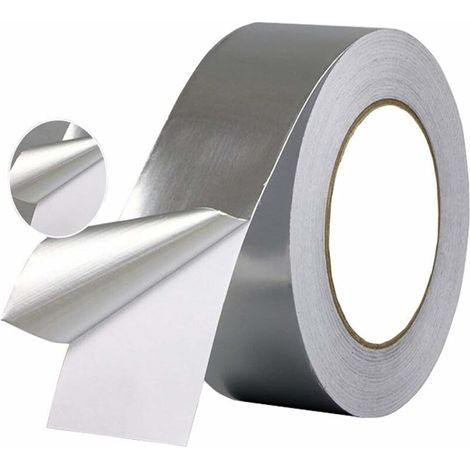 VURAHOME - Ruban d'isolation thermique résistant à la chaleur, ruban étanche Ruban en aluminium pour l'étanchéité ou l'isolation(5cm20m0.06mm) (1/5)