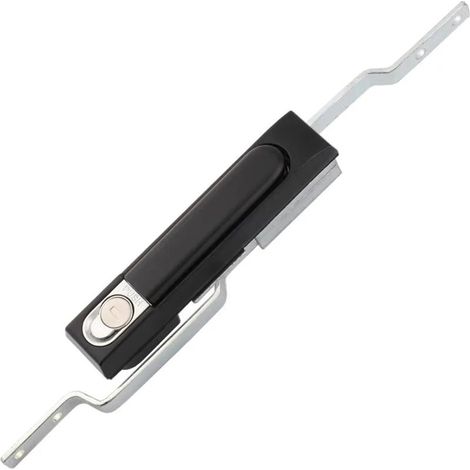 Türschloss für Schaltschrank für elektrische Kommunikationsanlagen mit Verriegelungsstange MS834-1-1P, 1 Stück, Schwarz (1/5)