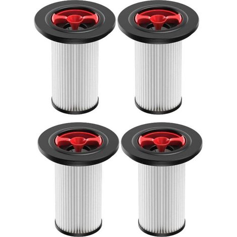 4 Pièces Filtre Aspirateur pour Bosch Gen2 Rechange Kit, pour Bosch 12036642,12023349 HEPA Filtre , pour Poussière/Odeurs