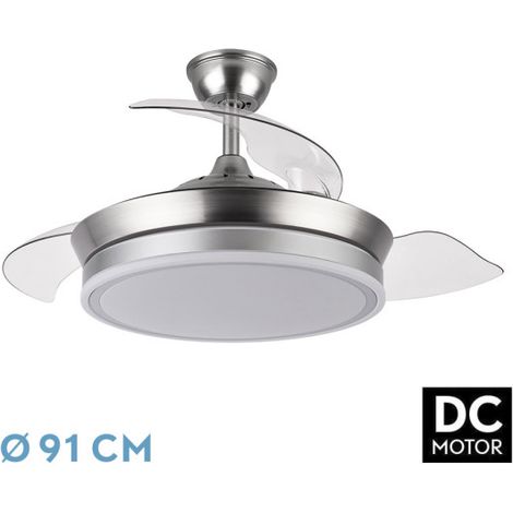 Bayomo Nickel DC-Lüfter, 72 W, 3 ausfahrbare Flügel