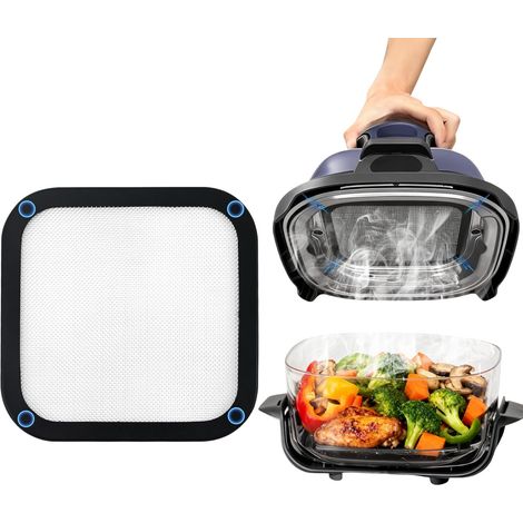 Anti Projection Air Fryer FN101EUGY, FN101EUST and FN101EUSG,Fine Mesh Stainless Steel Mudguard,Effective Protection of Heated Spiral (1/5)