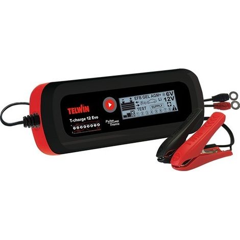 Cargador de baterías inteligente TELWIN T-Charge 12EVO