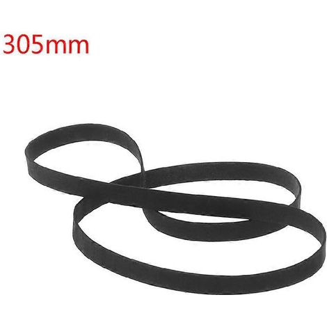 Courroie plate 5mm pour magnétophone cassette, assortiment de courroies pliées 305mm pour enregistreur. (1/4)