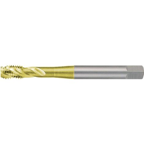 Macho de roscar a máquina DIN 371C M3x0.5mm HSS TiN 6H RUKO