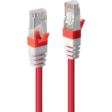LINDY 45389 RJ45 CAT 6a S/FTP 7.50 m Rot 1 St.