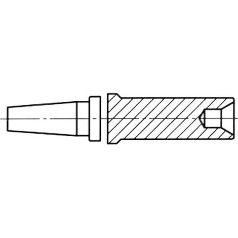 Weller ET-LT Adaptateur pour panne de soudure professionnel (1/2)
