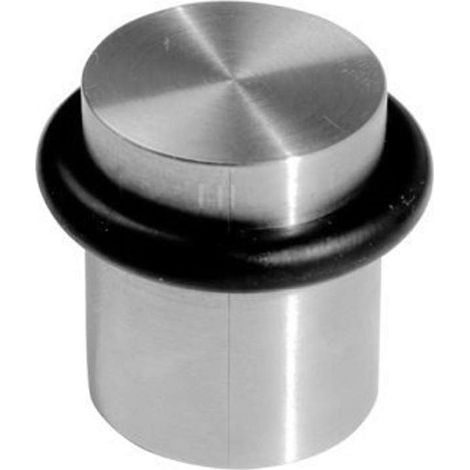 Sapho Programas de hoteles - Tope de puerta 25x30 mm, acero inoxidable cepillado XP003