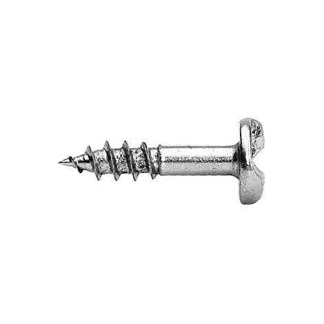 Vis bois Inviolable One way Tête cylindrique large TCL 5X20 Acier zingué noir-100 pièces