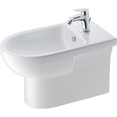 Duravit No.1 Bidet au sol, avec trop-plein, 1 trou pour robinet, (1/5)
