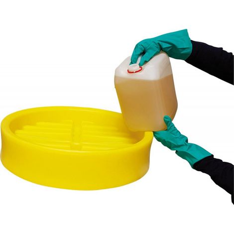 Barriles De Embudo Pe 100L Ibc Ř64Cm (1/3)