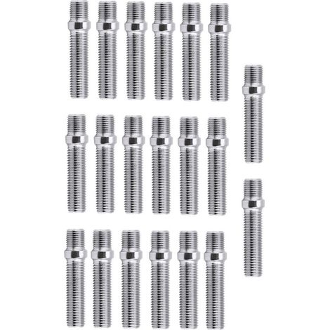Satz mit 20 Radlaufverbreiterungen (50 mm), Umrüstung von 12x1,5 auf 12x1,5, Schraubadapter, kompatibel mit A4 1998-2008 (1/5)