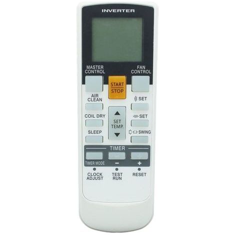 Telecomando AR RY12 per climatizzatore Fujitsu compatibile con AR RY3, AR RY5, AR RY13, RY4, RY11, ASTA18LCC, ASTA24LFC, AR RAD1E, AR RAC1C, AR RAE1E, AR RAC2E (1/5)