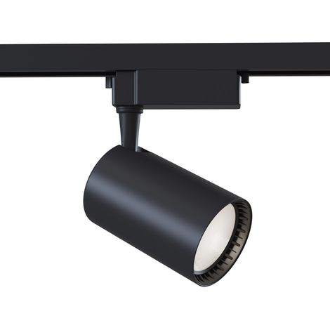 Faretto Per Binario Vuoro In Metallo 15W Nero 1 Luce Calda