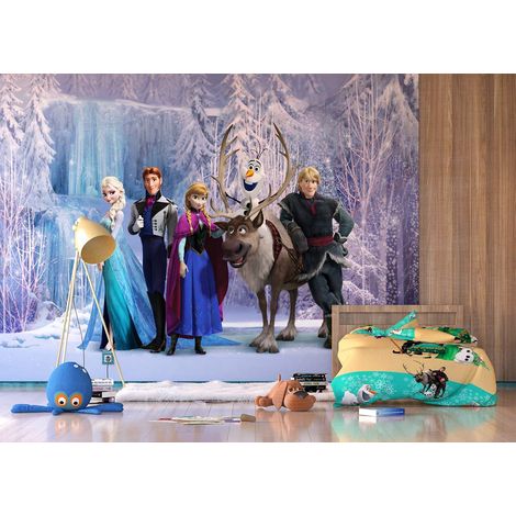 AG Design Carta da Parati Fotografica ftdxxl2231, Motivo: Fiabe Disney Frozen (1/3)