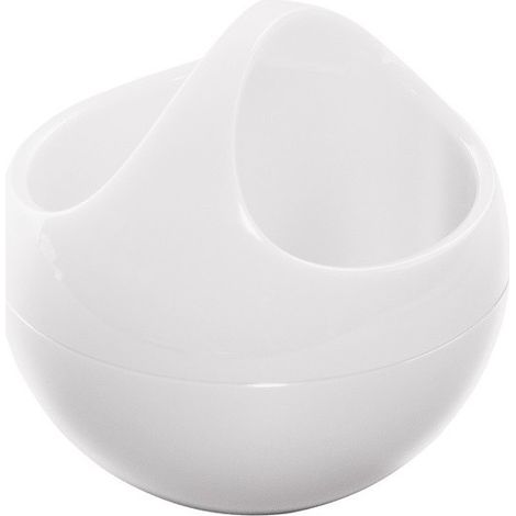 Panier Spirella "Bol" de Polystyrol en blanc 10.5 x 10.5 x 9.5 cm (1/3)