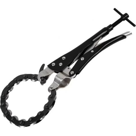 Cortador De Tubos Por Cadena - Rango 19-83 Mm - Para Tubos De Plástico Cobre Y Acero - 1 Unidad (1/5)
