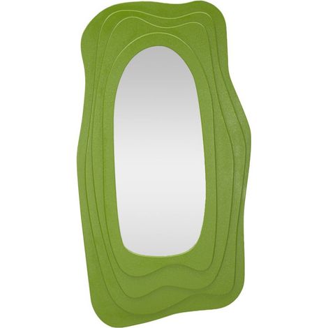 Miroir Mural Design "Daphné" 165cm Vert