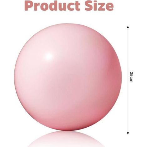 Ballon Pilates - Ballon D Exercice 25 Cm - Antidérapant - Pour Plancher Pelvien - 1 Unite (1/4)