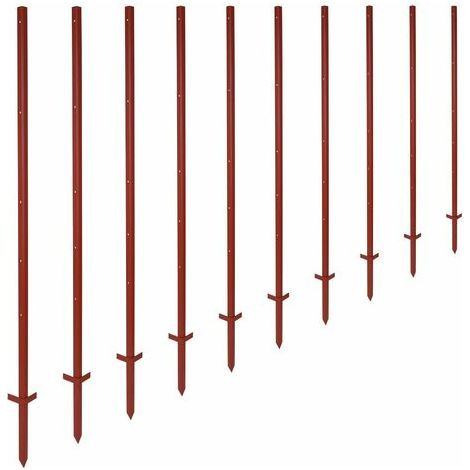 Winkelstahlpfahl 165 cm, 3 mm stark - 10 Stück (1/4)