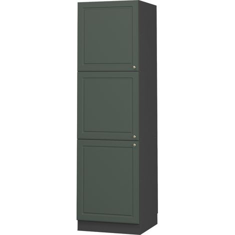 Mobile per forno da incasso Fame-Line, Verde-oro Country House, 60 cm, Vicco