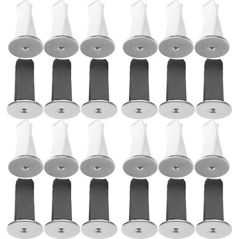 40 Clips de Ventilation pour Diffuseur de Voiture en Métal 20 Clips Noirs (1/5)