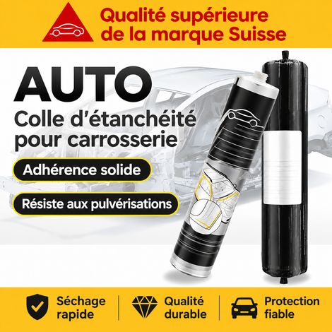 Mastic colle polyuréthane carrosserie AUTO sachet souple 400ml blanc étanchéité tôle métal 600 g – Livraison gratuite (1/5)