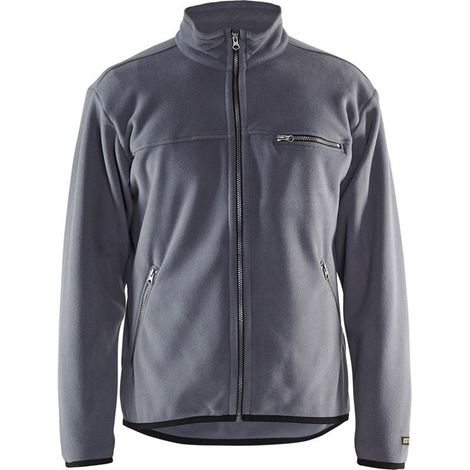 Veste de travail micropolaire 4830 - Gris clair XXL (1/4)