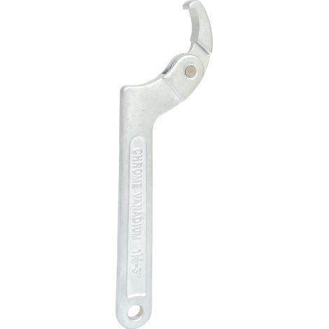 Llaves articuladas con resorte para tuercas con muescas laterales de 32-76 mm