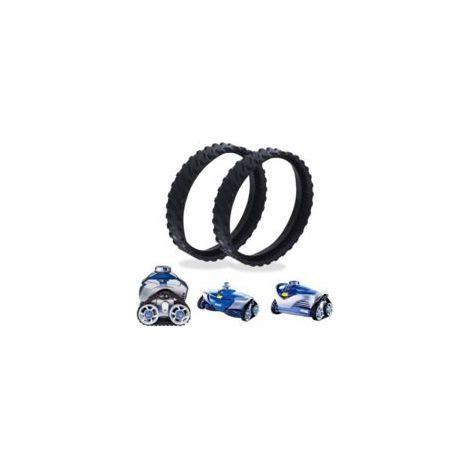 2 anpassbare Raupenketten für Zodiac MX6, MX8 und MX9, Reifen für den Poolroboter Baracuda R0526100 (1/4)
