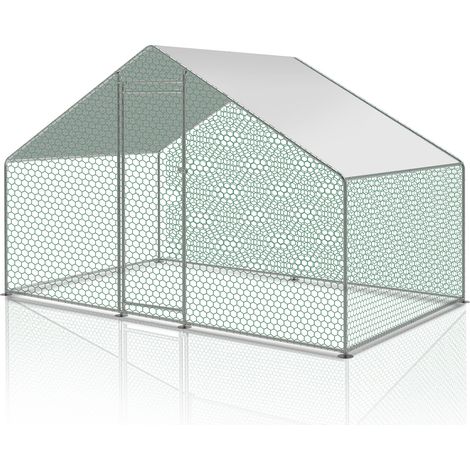SWANEW Stalloni intelligenti di pollaio coop -gust -range recinzione 3x2x2m involucro gratuito aviario piccolo animale stabile allevamento animale (1/5)