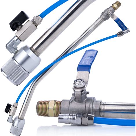 Rosfix Pistolet de Pulvérisation Blue Dragon BD57/BD41 – Application Précise de Mortier Design Ergonomique Haute Durabilité Pour Machine à Enduire Accessoire Talochage