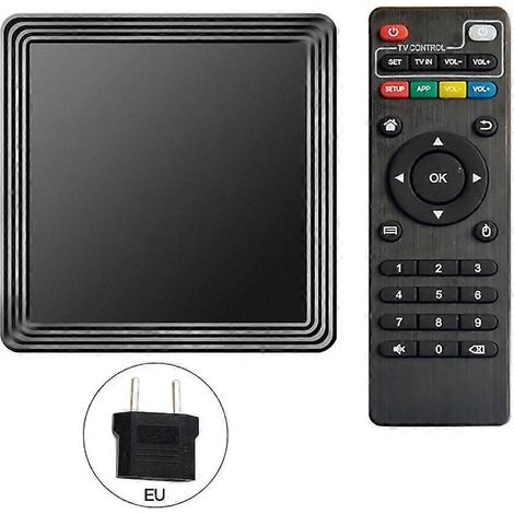 Boîtier TV Android 10.0 4K - Home Box Media Player pour Smart TV - Lecteur Multimédia EU (1/4)