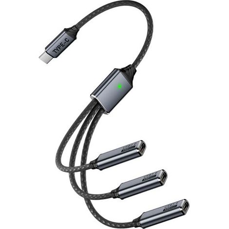 Convient aux câbles répartiteurs USB 2.0 OTG mâle-femelle, aux câbles d'extension et aux adaptateurs de charge de données, compatible avec les téléphones portables, les imprimantes et les clés USB TYP (1/3)