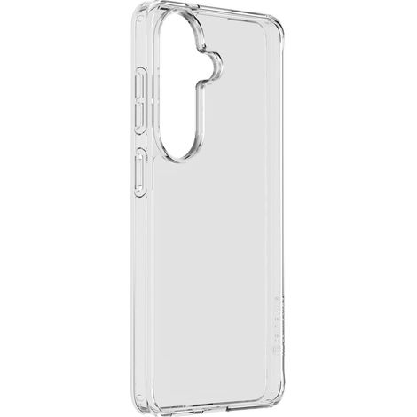 Cellularline Clear Protect - Galaxy S26 Funda rígida con bordes de goma (1/5)