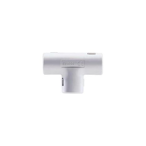 GEWISS JONCTION EN TÉ OUVRABLE POUR TUBE IRL D20 - LOT DE 30 - DX40220