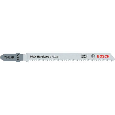 Lame de scie sauteuse PRO Hardwood clean T101AIF 100 mm 3 pces - 2608636224