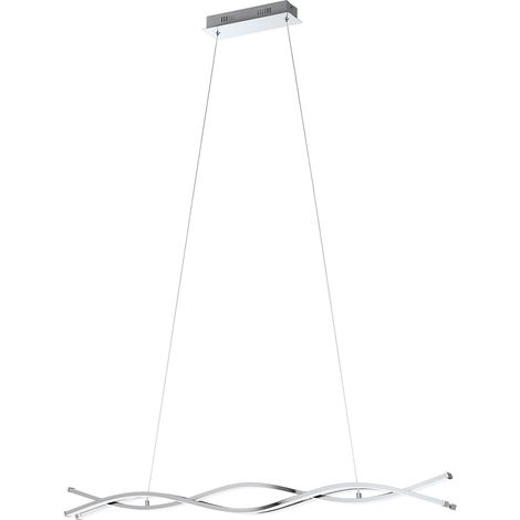 Lampada a sospensione a LED 100x8x120 cm in alluminio 220-240 V IP20 - Eglo Lasana (1/7)
