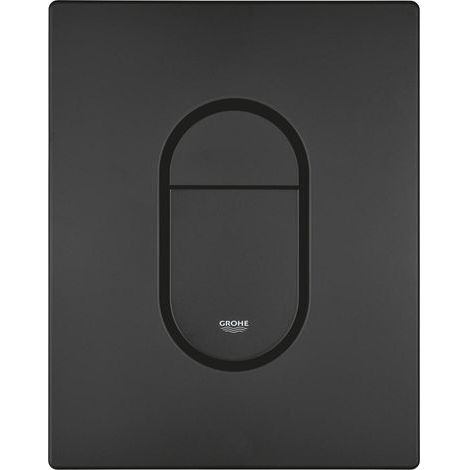 Grohe Arena Cosmopolitan - Plaque de commande WC, noir fantôme 38844KF0-Chrom (1/3)