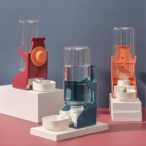 Distributeur d'eau pour mangeoire à oiseaux, cage pour perroquet, récipient à graines transparent pour perruches ondulées