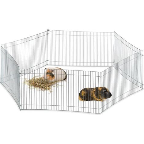 Freilaufgehege kleintiere silber 88306