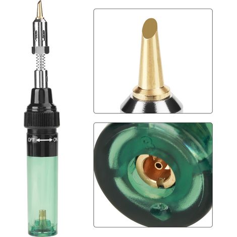 Fer à souder à gaz VA-100, type stylo, coffret en plastique (1/5)