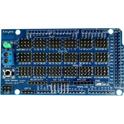 Arduino MEGA Sensor Shield V1.0 (1/2)