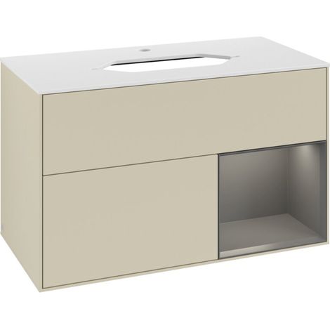Villeroy & Boch F251GKHJ Meuble sous-lavabo Finion F25 (1/3)