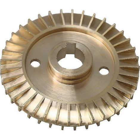 Accessoires pour pompe à eau, turbine à double rainure de clavette de 12 mm de diamètre d'alésage - QH