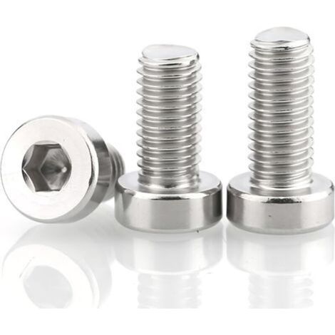 9 pièces Vis pour plaques à couteaux Vis pour Disque de Lame de Tondeuse à Gazon compatible avec les robots de tonte LUBA & YUKA Vis De Rechange Pour Robots À Gazon (1/5)