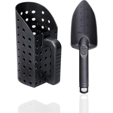 Set di pale per metal detector, set di pale per la ricerca di metalli e il giardinaggio, accessori per scavare in spiaggia, pale per la ricerca di metalli, scavare in spiaggia