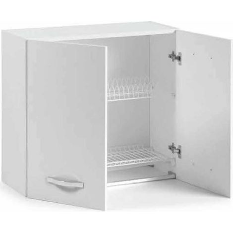 Kit cucina colapiatti 2ante cm.80x30x72h bianco - Salone (1/10)